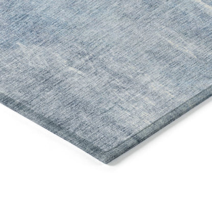 Machine Washable Indoor/Outdoor Chantille Sky 10' x 14' Rug