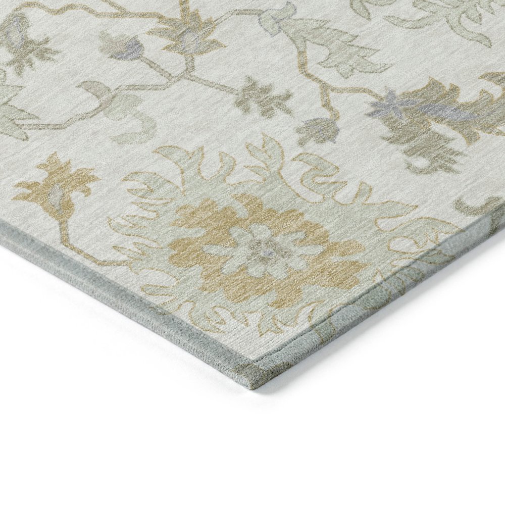 Machine Washable Indoor/Outdoor Chantille Ivory 10' x 14' Rug