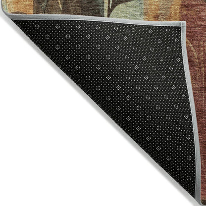 Machine Washable Indoor/Outdoor Chantille Wheat 10' x 14' Rug
