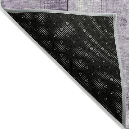 Machine Washable Indoor/Outdoor Chantille Purple 10' x 14' Rug