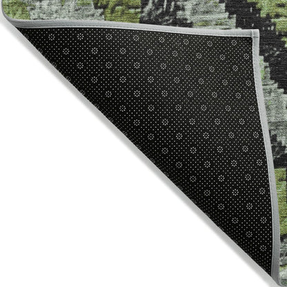 Machine Washable Indoor/Outdoor Chantille Aloe 10' x 14' Rug