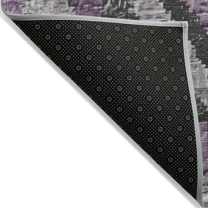 Machine Washable Indoor/Outdoor Chantille Lavender 10' x 14' Rug
