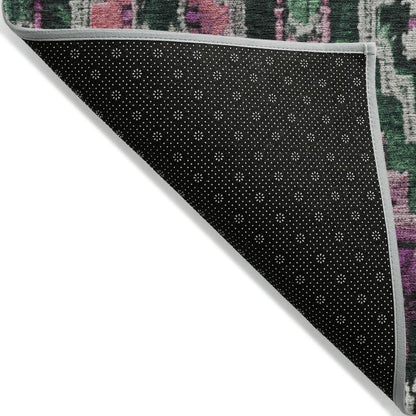 Machine Washable Indoor/Outdoor Chantille Blush 10' x 14' Rug