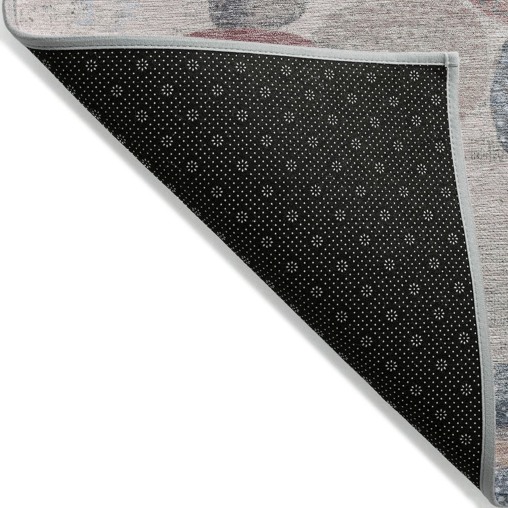 Machine Washable Indoor/Outdoor Chantille Blush 10' x 14' Rug