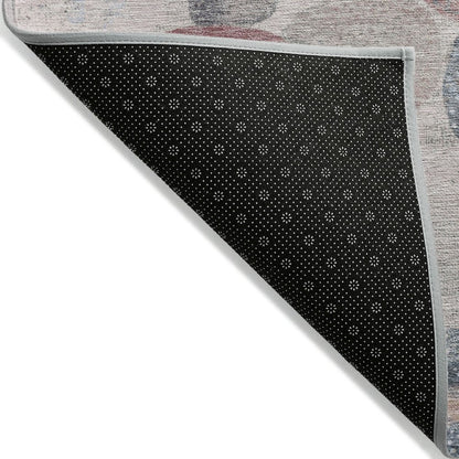 Machine Washable Indoor/Outdoor Chantille Blush 10' x 14' Rug