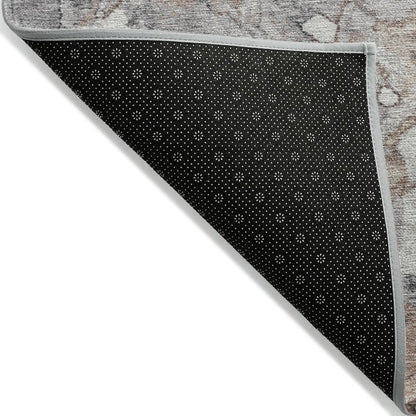 Machine Washable Indoor/Outdoor Chantille Mocha 10' x 14' Rug
