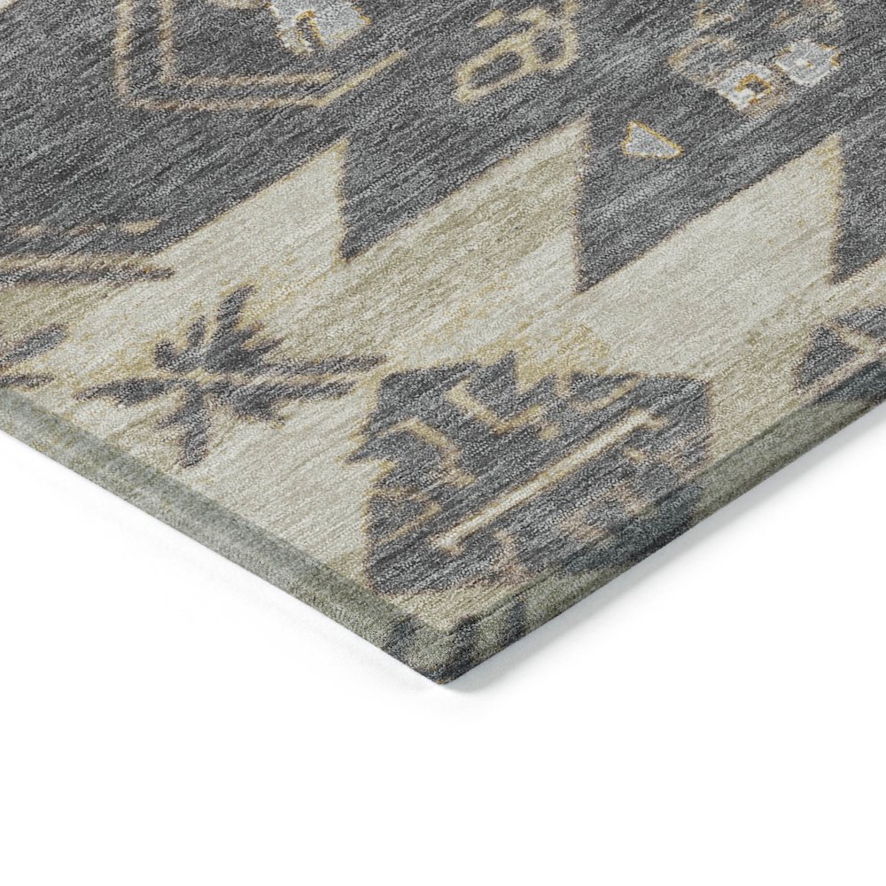 Machine Washable Indoor/Outdoor Chantille Beige 10' x 14' Rug
