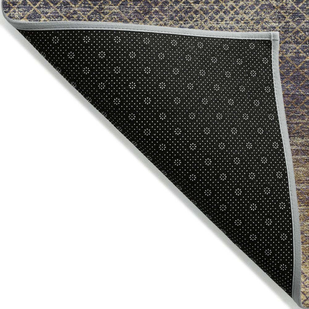 Machine Washable Indoor/Outdoor Chantille Eggplant 10' x 14' Rug