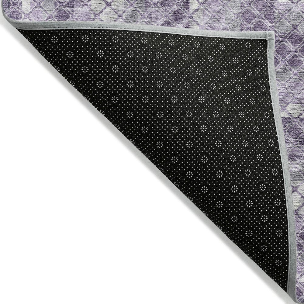 Machine Washable Indoor/Outdoor Chantille Lavender 10' x 14' Rug