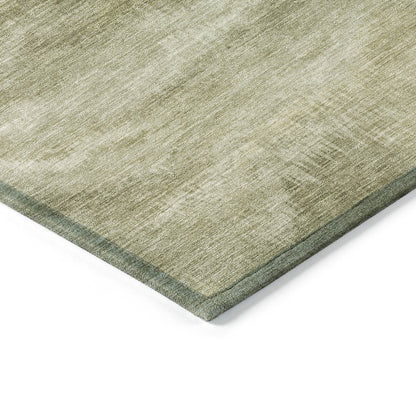 Machine Washable Indoor/Outdoor Chantille ACN2095 Sage 10' x 14' Rug