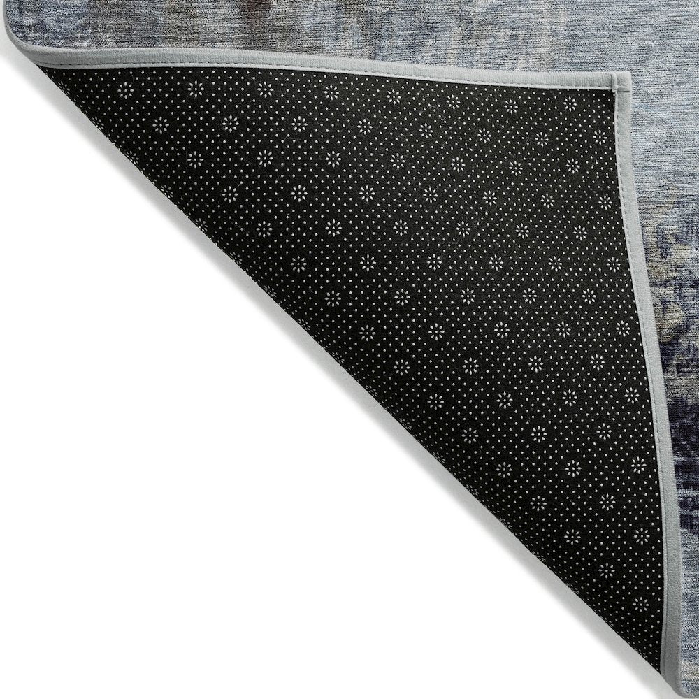Machine Washable Indoor/Outdoor Chantille ACN2117 Sky 10' x 14' Rug