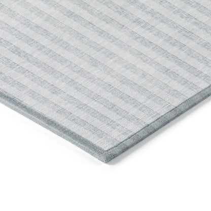 Machine Washable Indoor/Outdoor Chantille ACN2134 Blue 10' x 14' Rug
