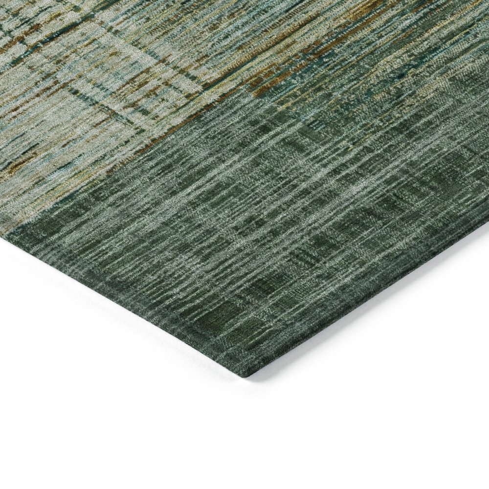 Machine Washable Indoor/Outdoor Chantille ACN2149 Teal 10' x 14' Rug