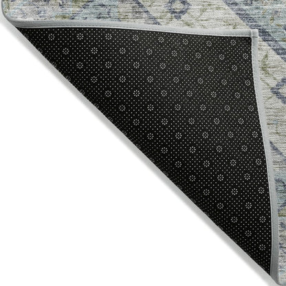 Machine Washable Indoor/Outdoor Chantille ACN2195 Sky 10' x 14' Rug