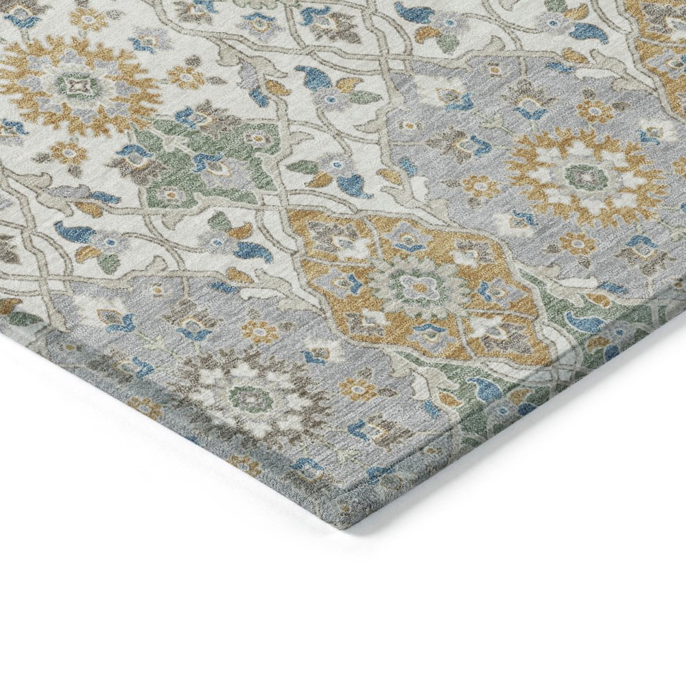 Machine Washable Indoor/Outdoor Chantille ACN2199 Ivory 10' x 14' Rug
