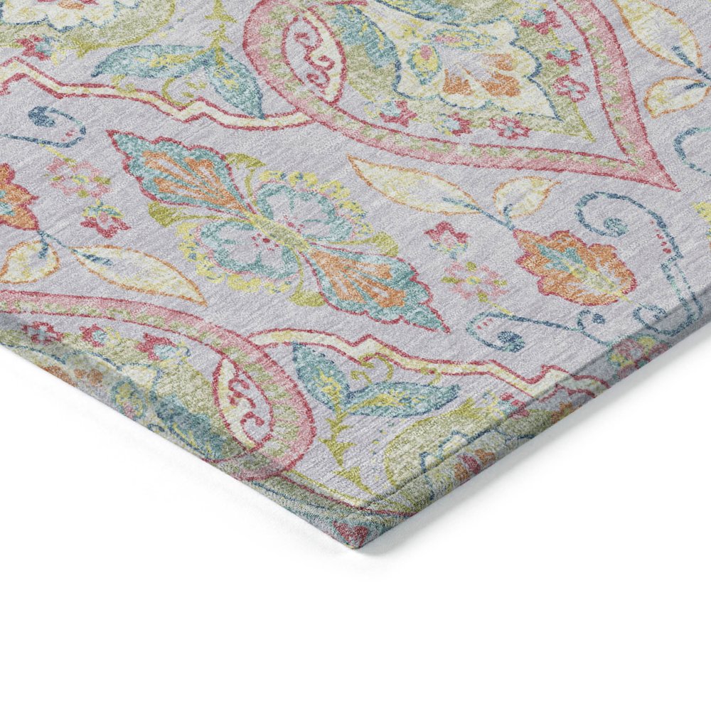 Machine Washable Indoor/Outdoor Chantille ACN2207 Lavender 10' x 14' Rug