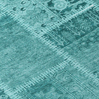 Chantille ACN635 Teal 10' x 14' Rug