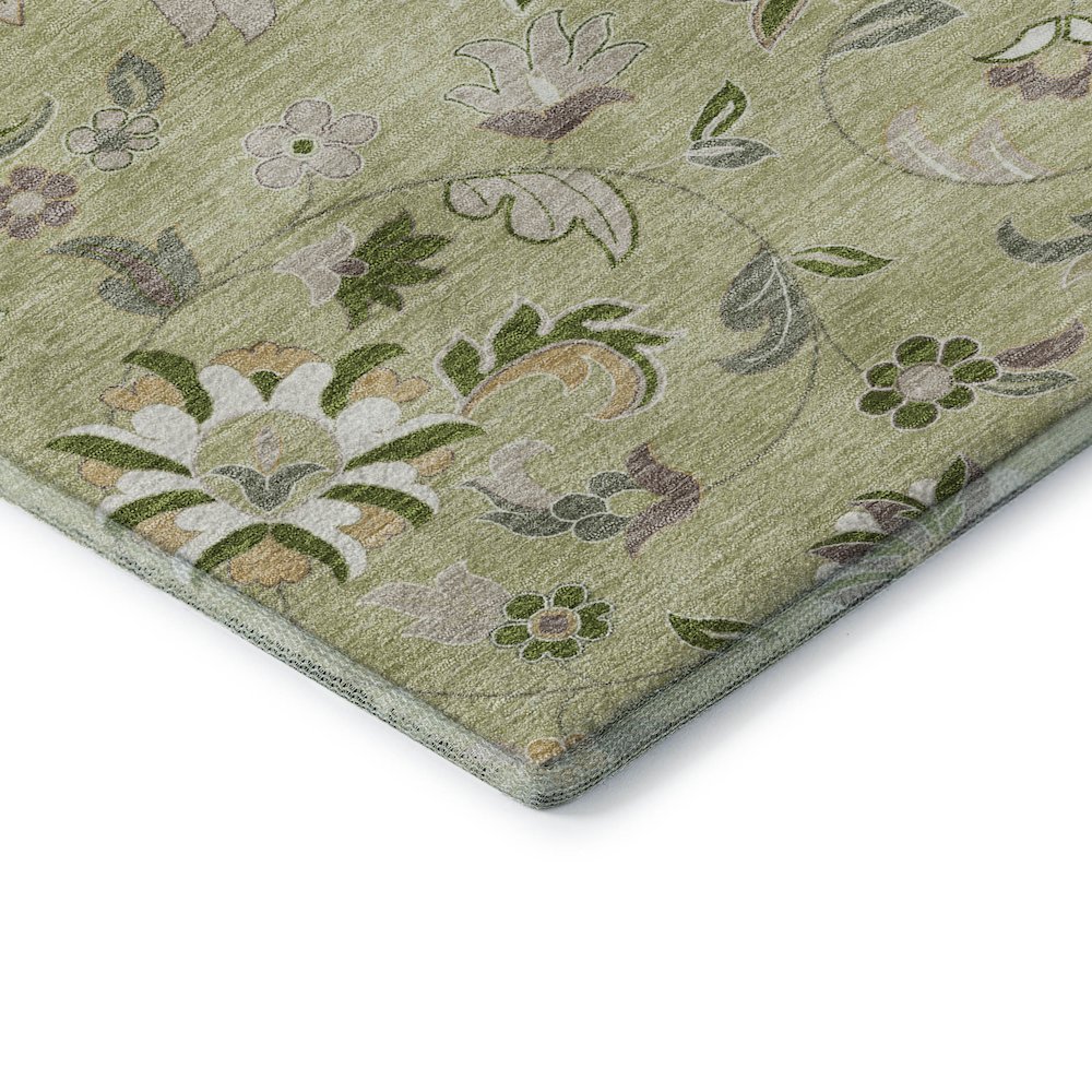 Premium Machine Washable Mayfield AMF1006 Aloe 10' x 14' Rug