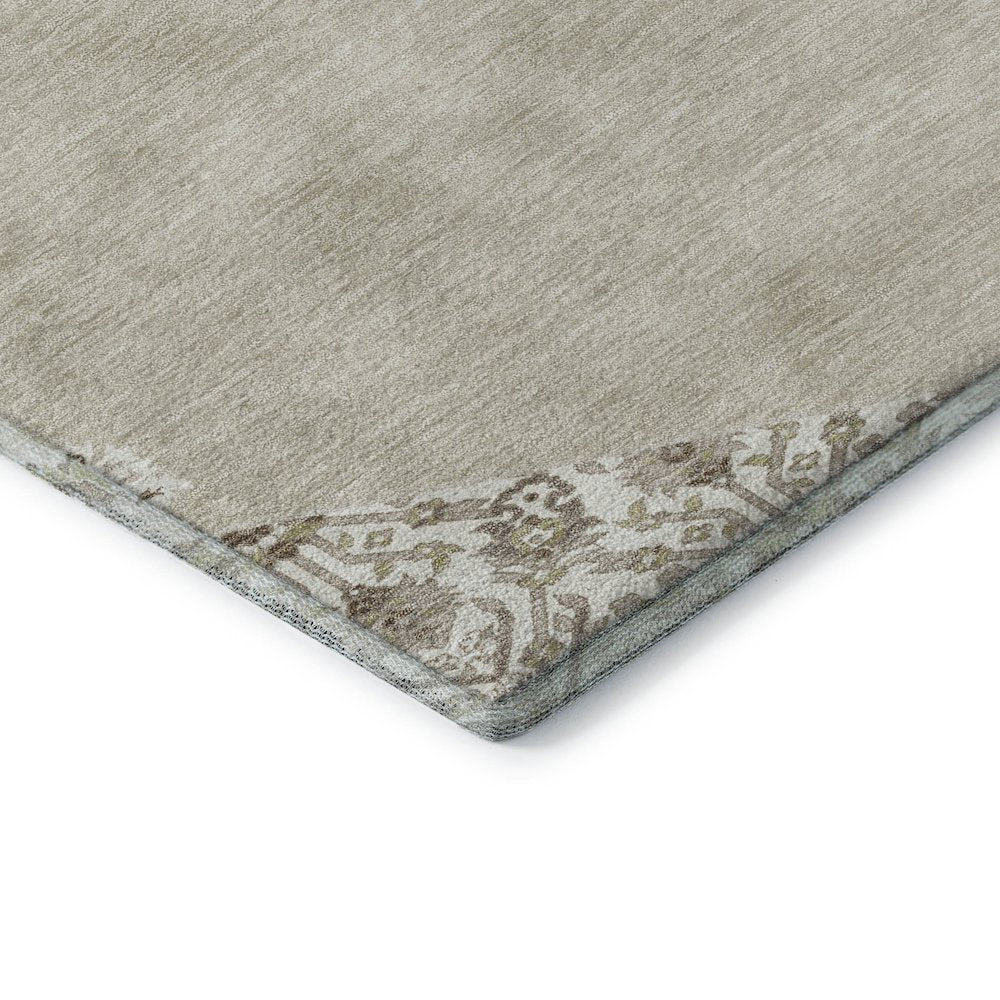 Premium Machine Washable Mayfield AMF1011 Beige 10' x 14' Rug