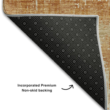 Premium Machine Washable Mayfield AMF1013 Copper 10' x 14' Rug
