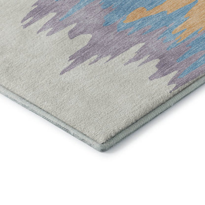 Premium Machine Washable Mayfield AMF1050 Peach 10' x 14' Rug