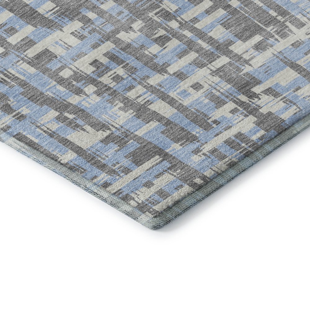 Premium Machine Washable Mayfield AMF1060 Silver 10' x 14' Rug