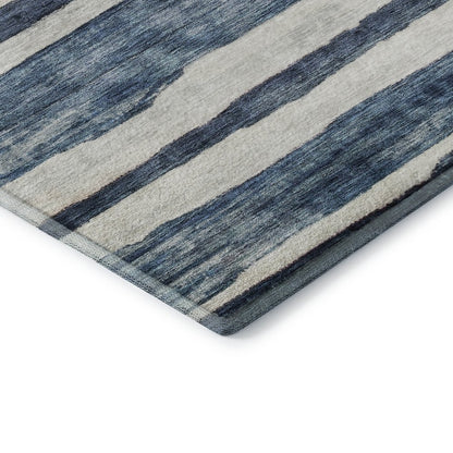 Premium Machine Washable Mayfield AMF1191 Denim 10' x 14' Rug