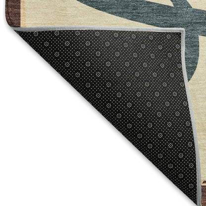 Premium Machine Washable Mayfield  Beige 10' x 14' Rug
