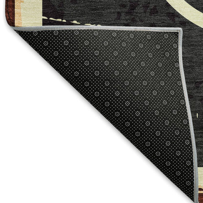 Premium Machine Washable Mayfield  Midnight 10' x 14' Rug