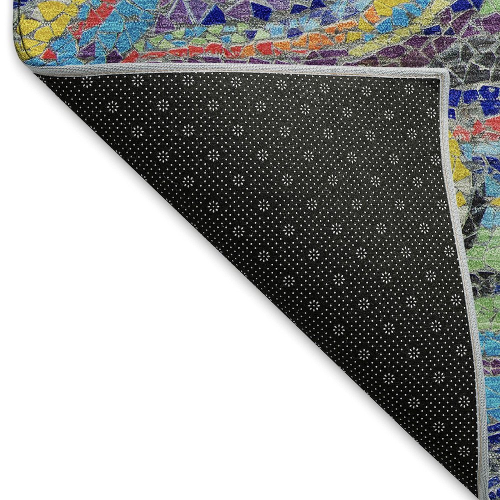 Premium Machine Washable Mayfield  Ocean 10' x 14' Rug