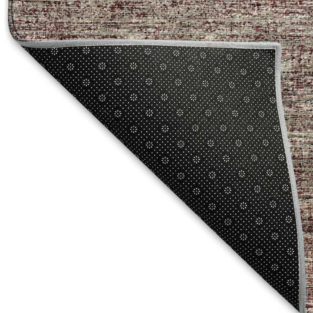 Premium Machine Washable Mayfield  Burgundy 10' x 14' Rug