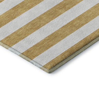 Premium Machine Washable Mayfield  Gold 10' x 14' Rug