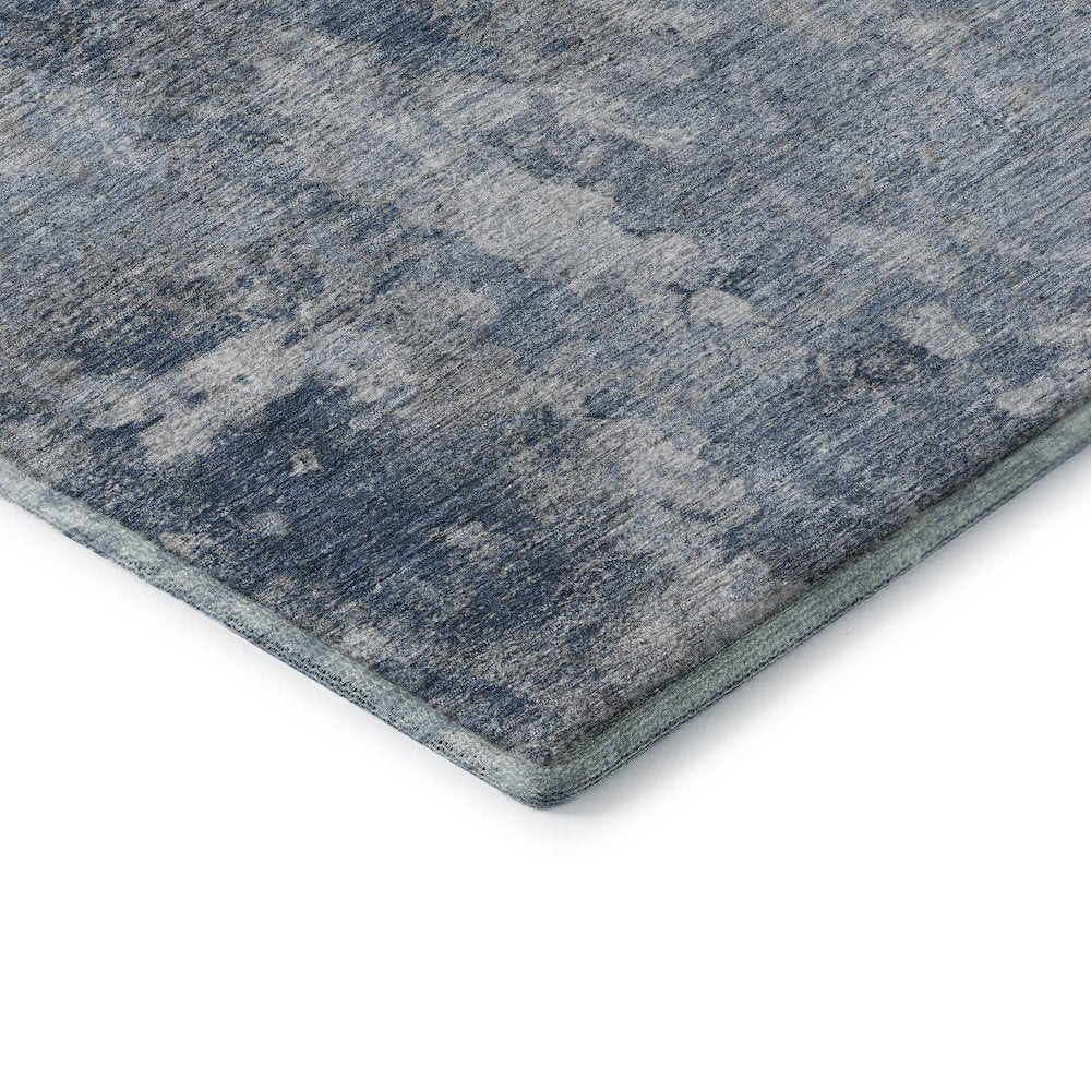Premium Machine Washable Mayfield  Blue 10' x 14' Rug