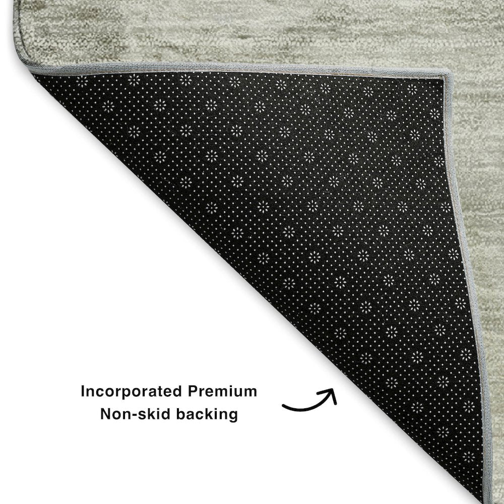 Premium Machine Washable Mayfield  Taupe 10' x 14' Rug