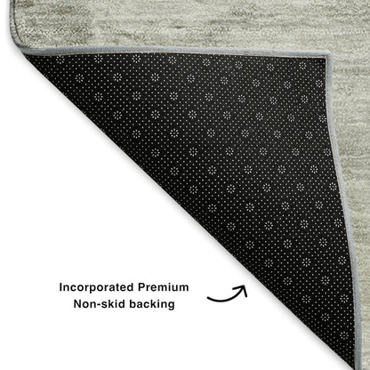 Premium Machine Washable Mayfield  Taupe 10' x 14' Rug