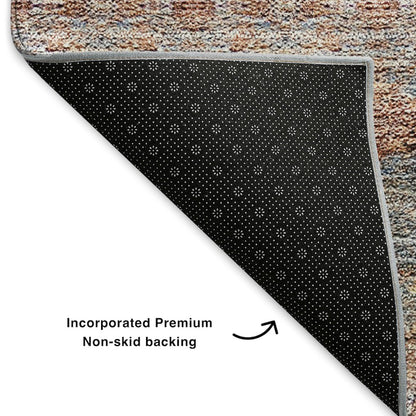 Premium Machine Washable Mayfield  Paprika 10' x 14' Rug