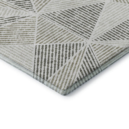 Premium Machine Washable Mayfield  Taupe 10' x 14' Rug