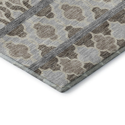 Premium Machine Washable Mayfield AMF726 Taupe 10' x 14' Rug
