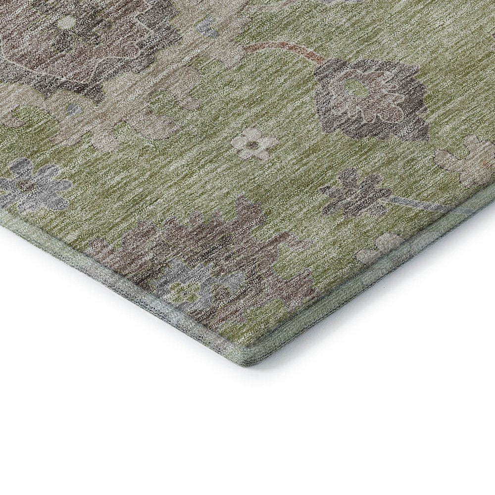 Premium Machine Washable Mayfield AMF753 Aloe 10' x 14' Rug