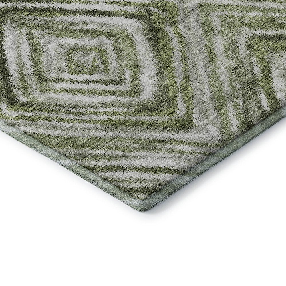 Premium Machine Washable Mayfield AMF781 Aloe 10' x 14' Rug