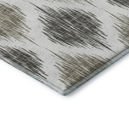 Premium Machine Washable Mayfield AMF848 Taupe 10' x 14' Rug