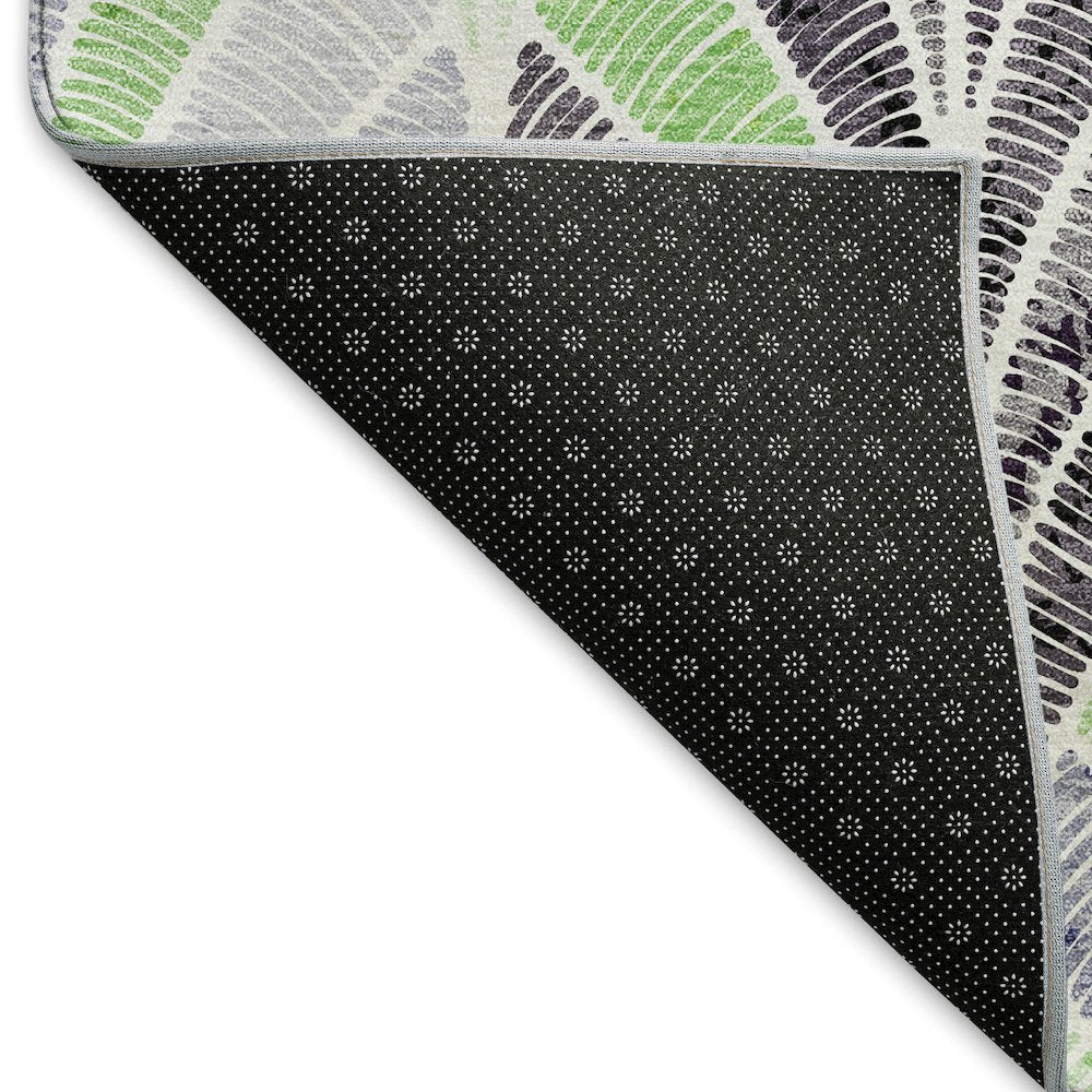 Premium Machine Washable Mayfield AMF851 Green 10' x 14' Rug
