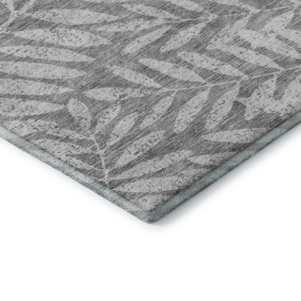 Premium Machine Washable Mayfield AMF899 Gray 10' x 14' Rug