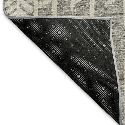 Premium Machine Washable Mayfield AMF906 Taupe 10' x 14' Rug