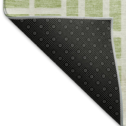 Premium Machine Washable Mayfield AMF916 Aloe 10' x 14' Rug