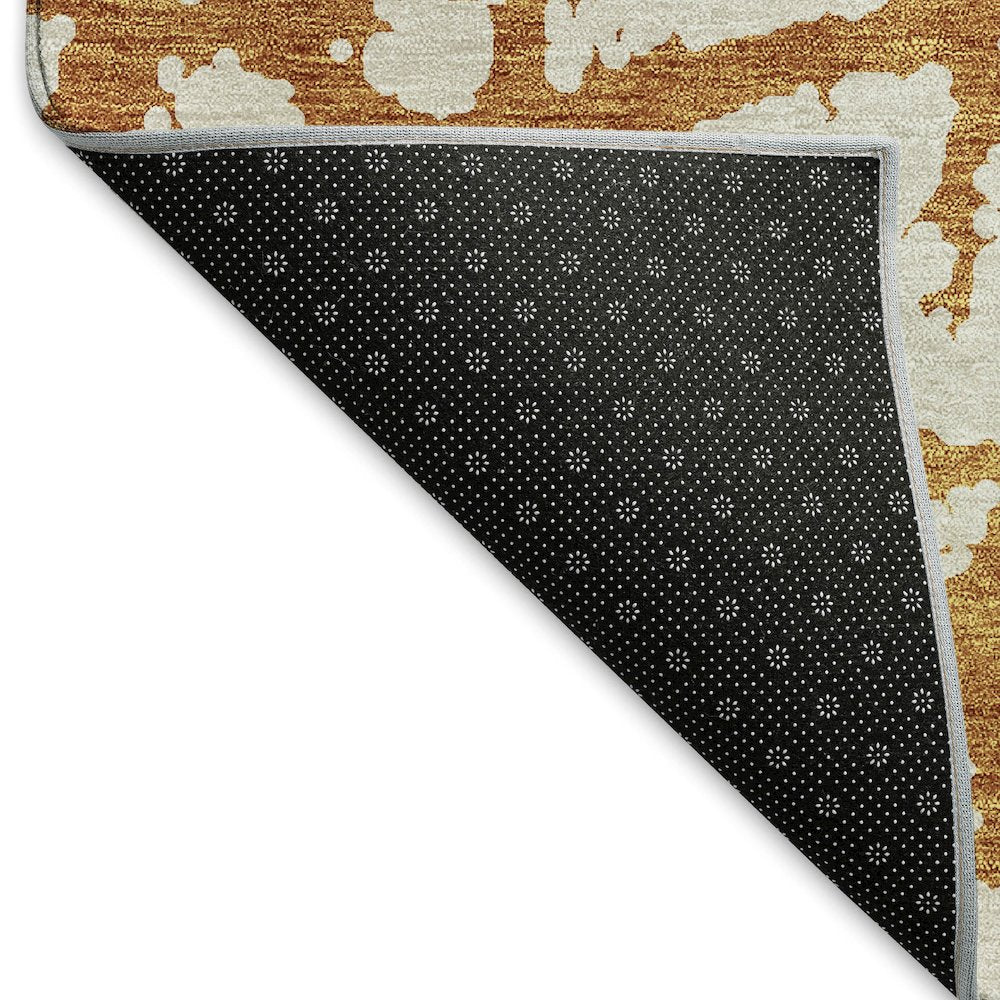 Premium Machine Washable Mayfield AMF972 Copper 10' x 14' Rug