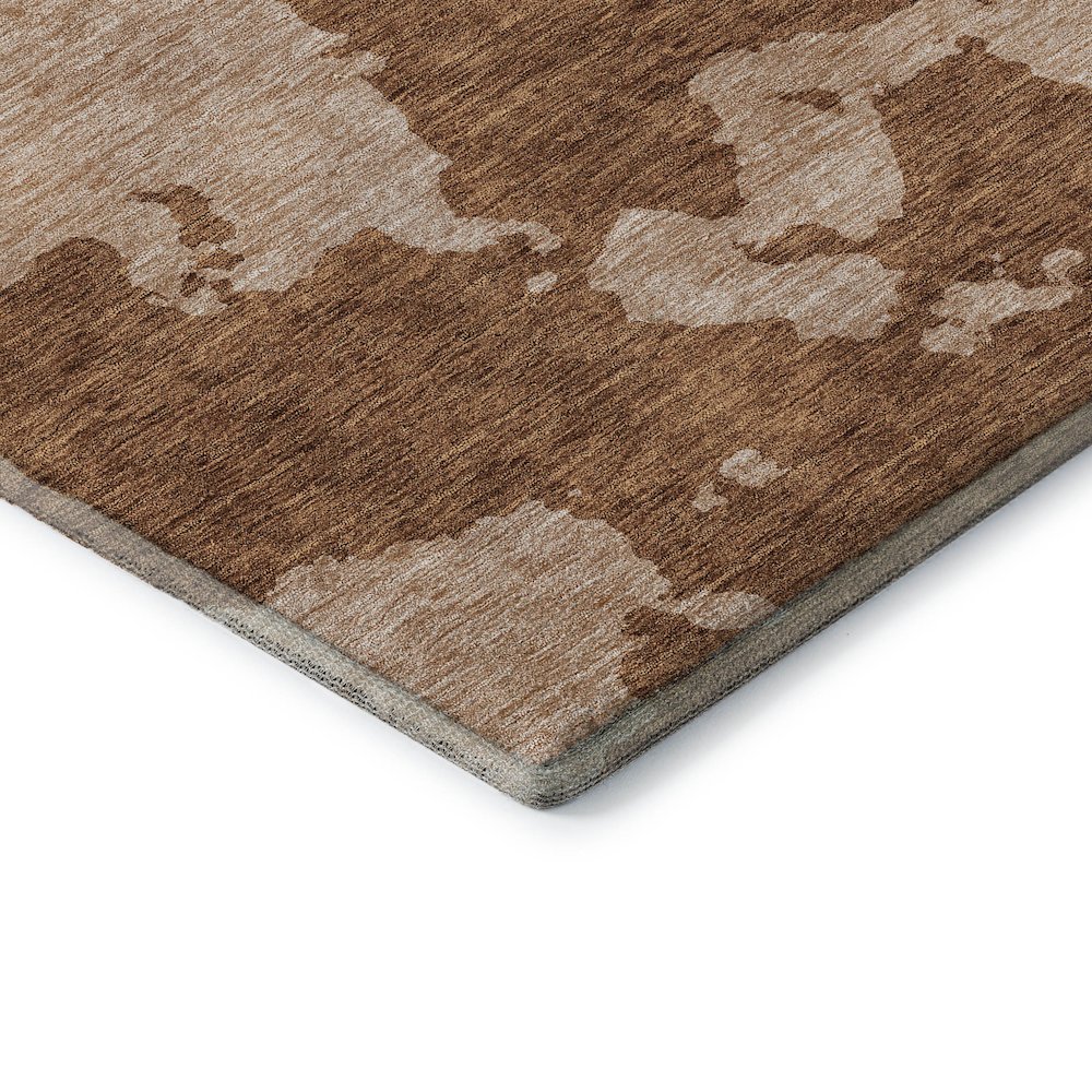 Premium Machine Washable Mayfield AMF975 Terracotta 10' x 14' Rug
