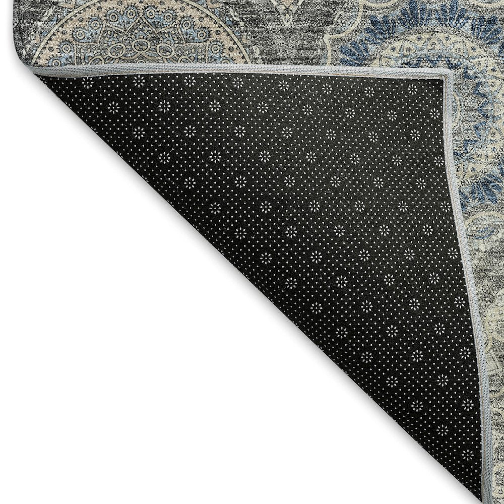 Premium Machine Washable Mayfield AMF976 Gray 10' x 14' Rug