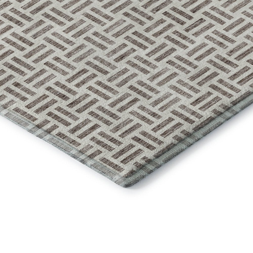 Premium Machine Washable Mayfield AMF978 Taupe 10' x 14' Rug
