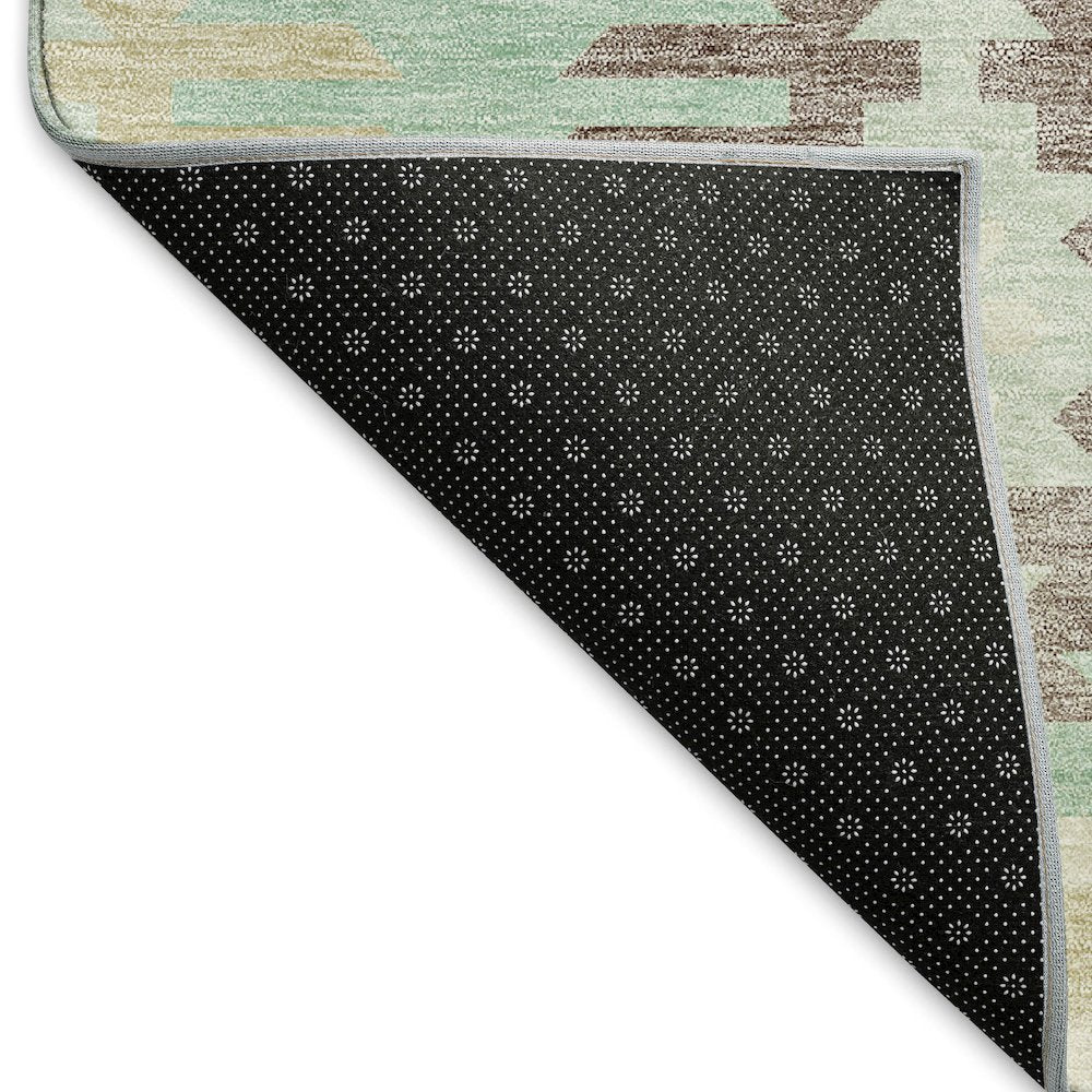 Premium Machine Washable Mayfield AMF983 Mint 10' x 14' Rug